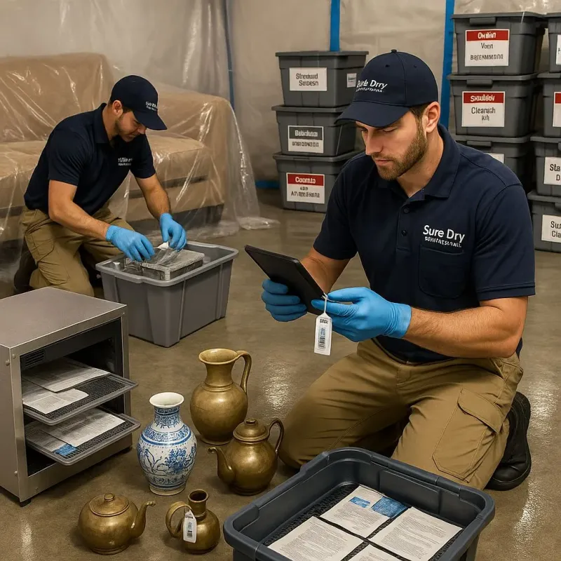 Content Protection and Restoration process in Key Center, WA